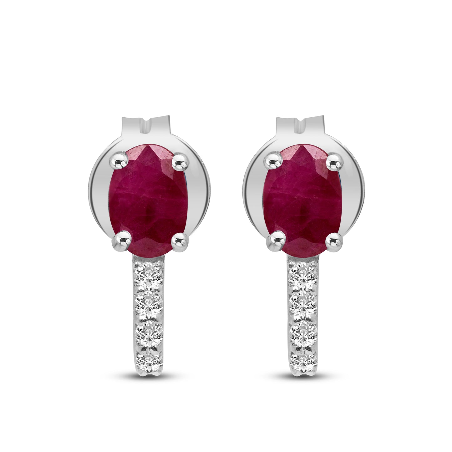 Scarlet-Ruby Earrings CME- 544