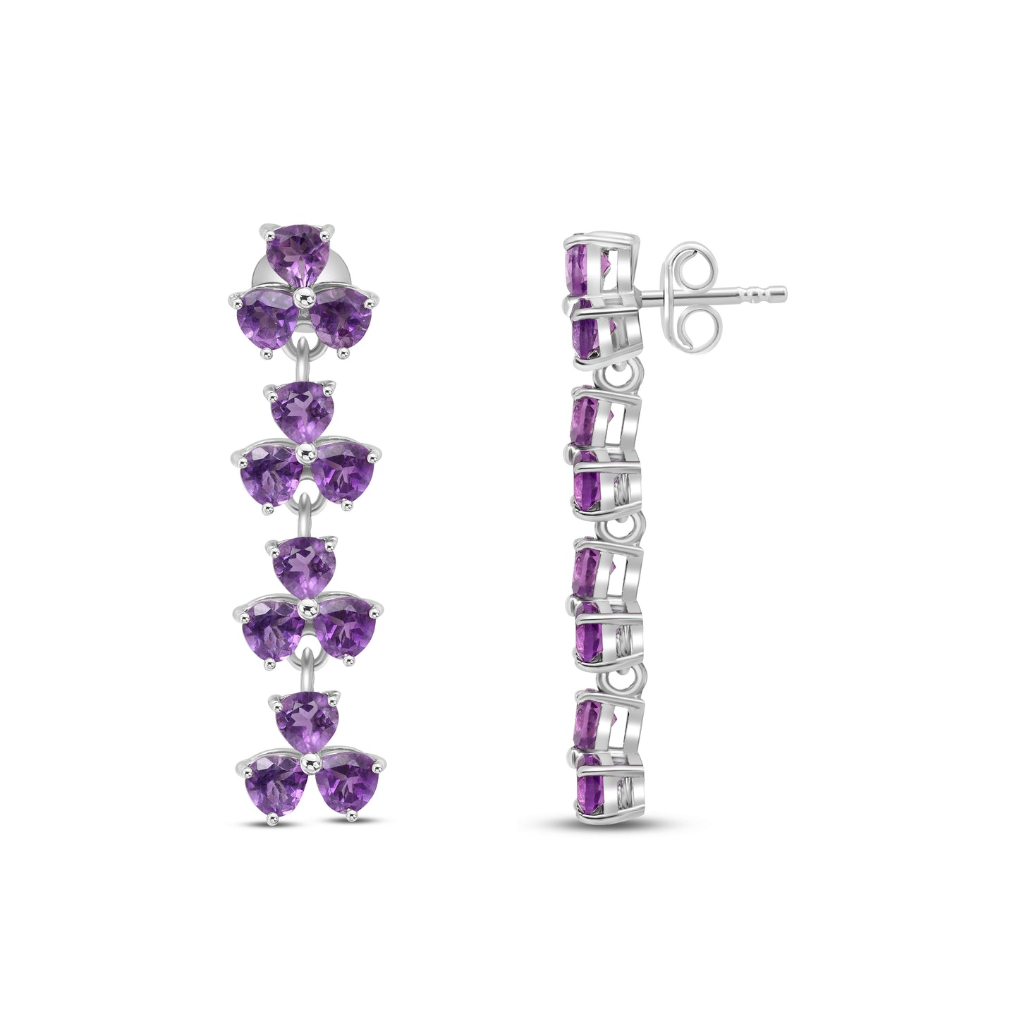 Blossora-Amethyst earrings CME- 543
