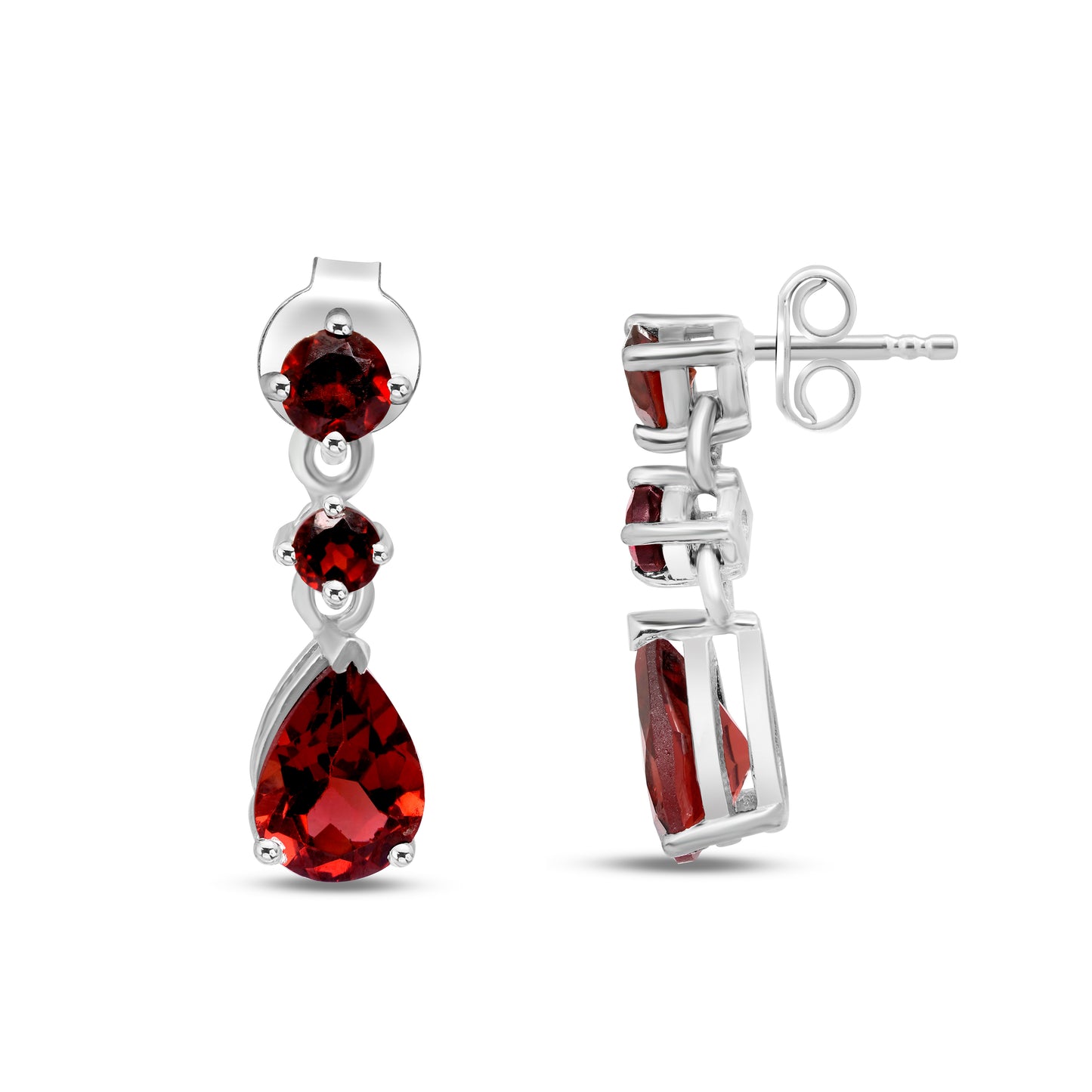 Crimora-Garnet Earring CME-549