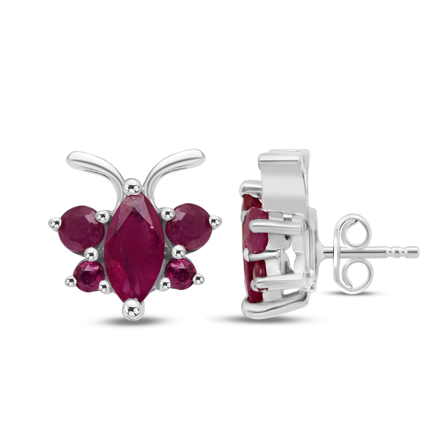 Ruby Earrings CME- 533