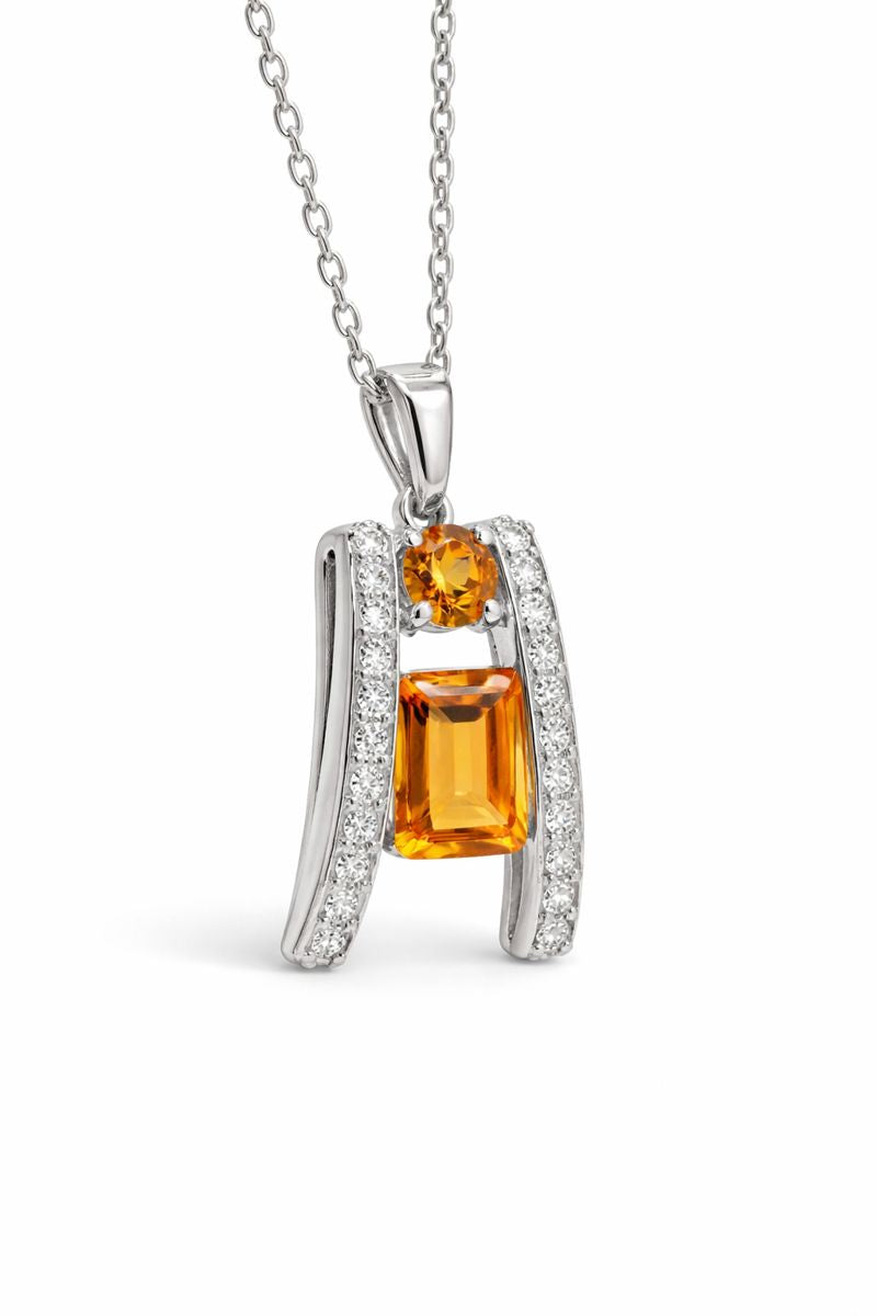 Zariel-Citrine Pendant CMP-116