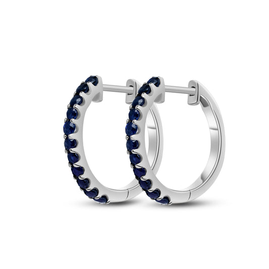 Celura-Sapphire Hoops CME- 541