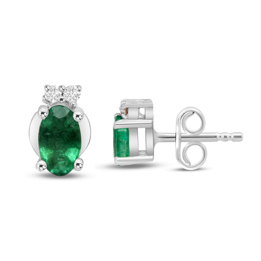 Virona-Emerald earrings CME- 540