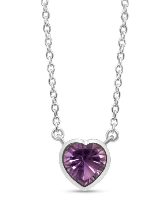 Amethyst pendant with Chain