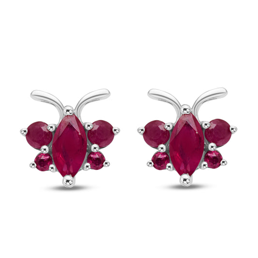 Ruby Earrings CME- 533