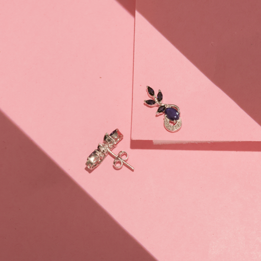 Tarunika - Sapphire Earrings - CME-503