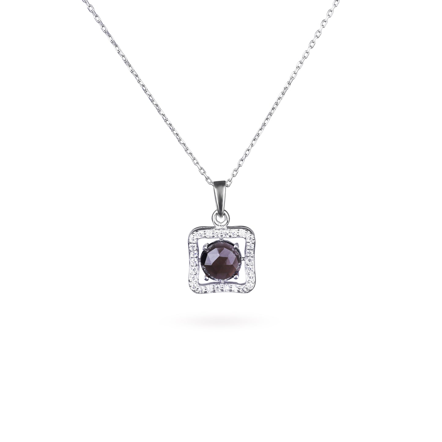 Aadya - Smoky Topaz Pendant - CMP-106