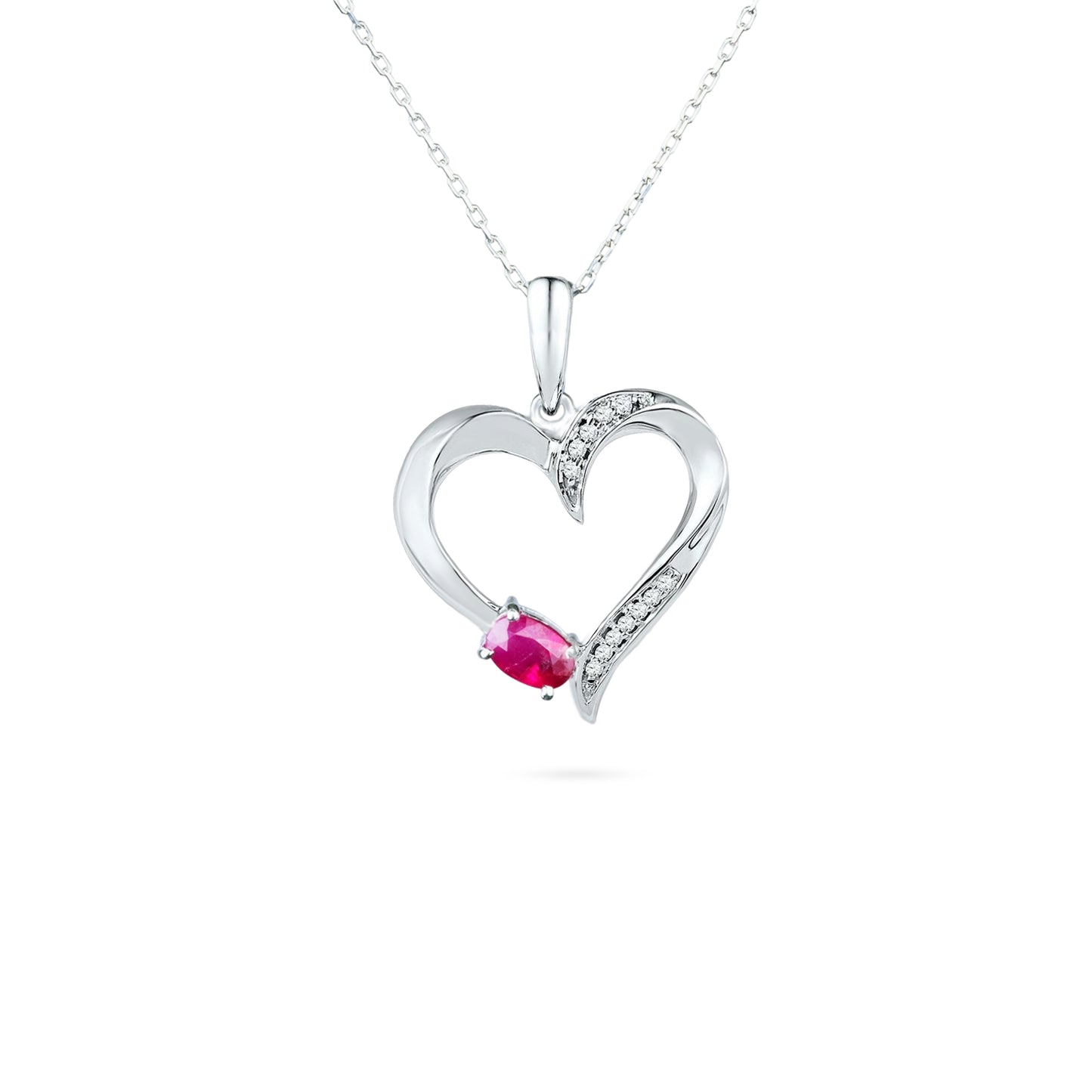 Ravina - Ruby Pendant - CMP-108