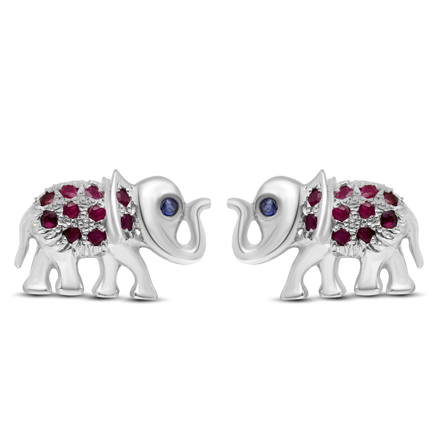 Ruby Elephant Earring CMP- 131