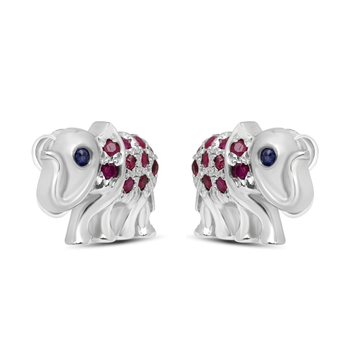 Ruby Elephant Earring CMP- 131