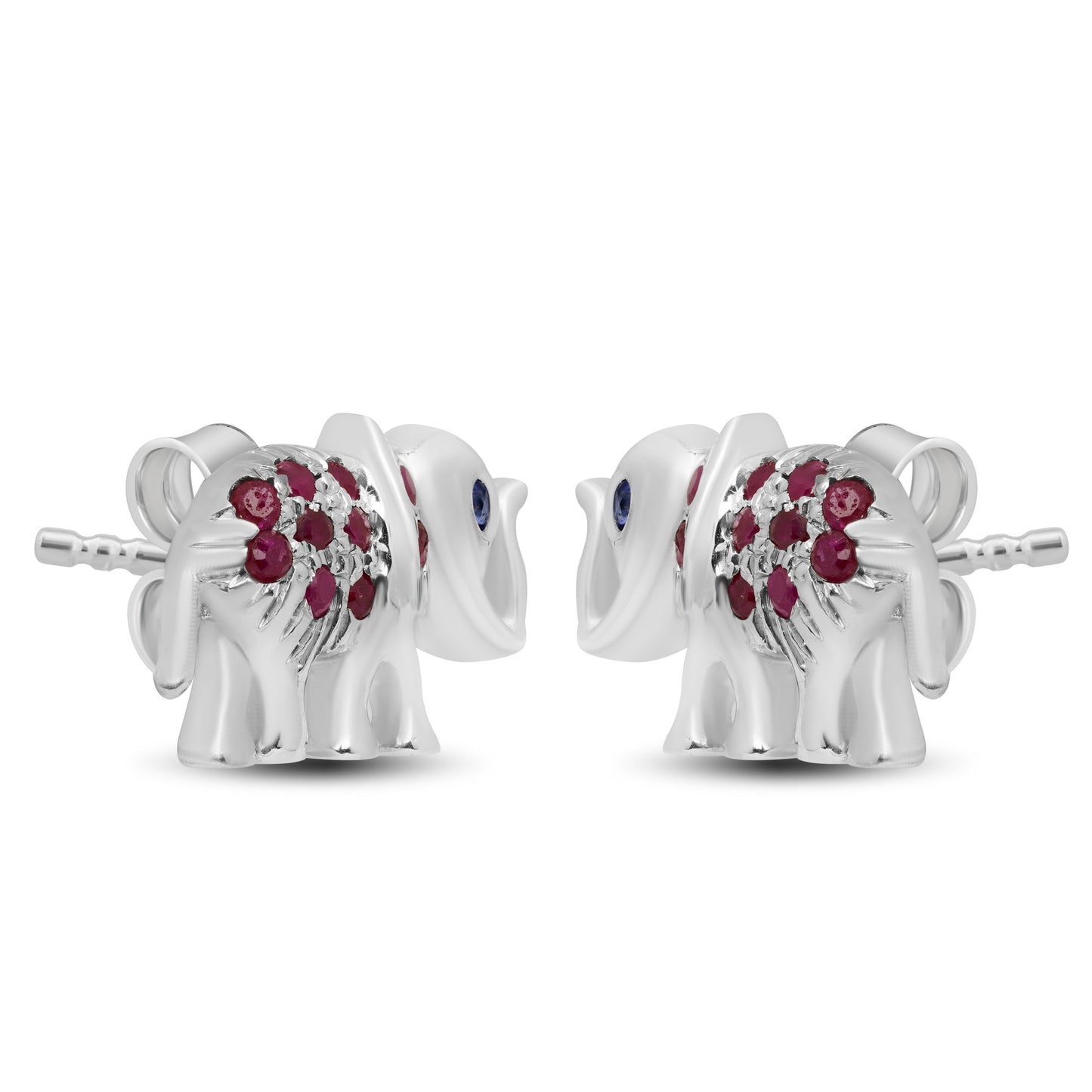 Ruby Elephant Earring CMP- 131