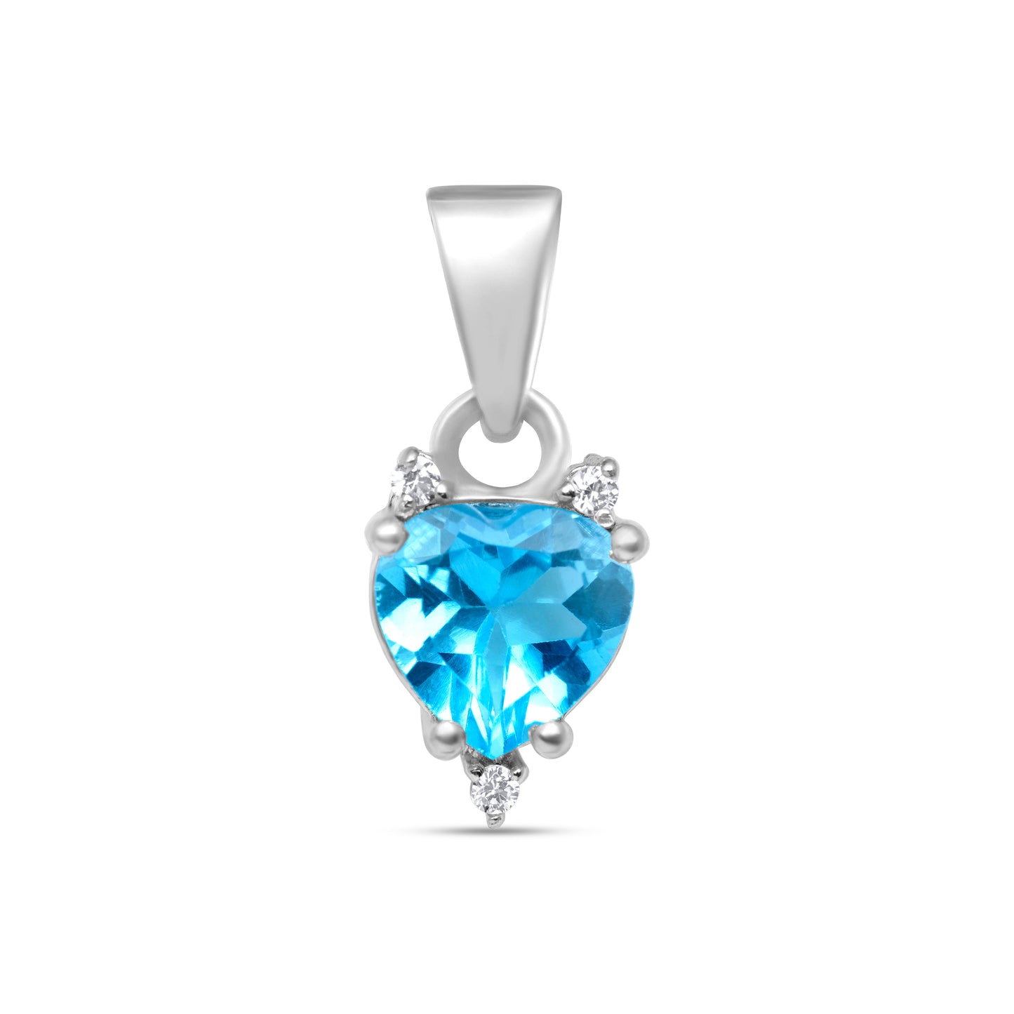 Skye-Blue Topaz Pendant CMP- 144