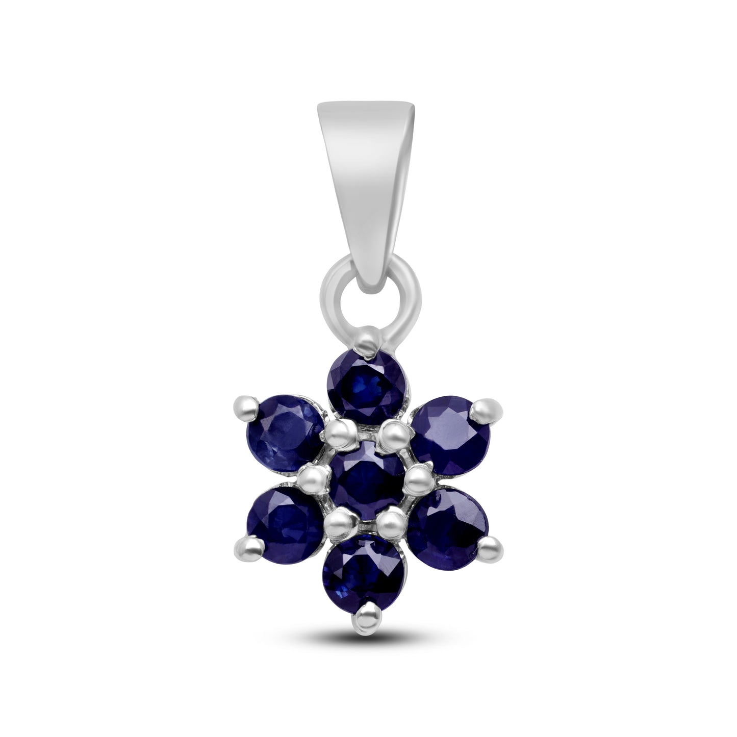 Azura- Emerald flower pendant CMP- 137