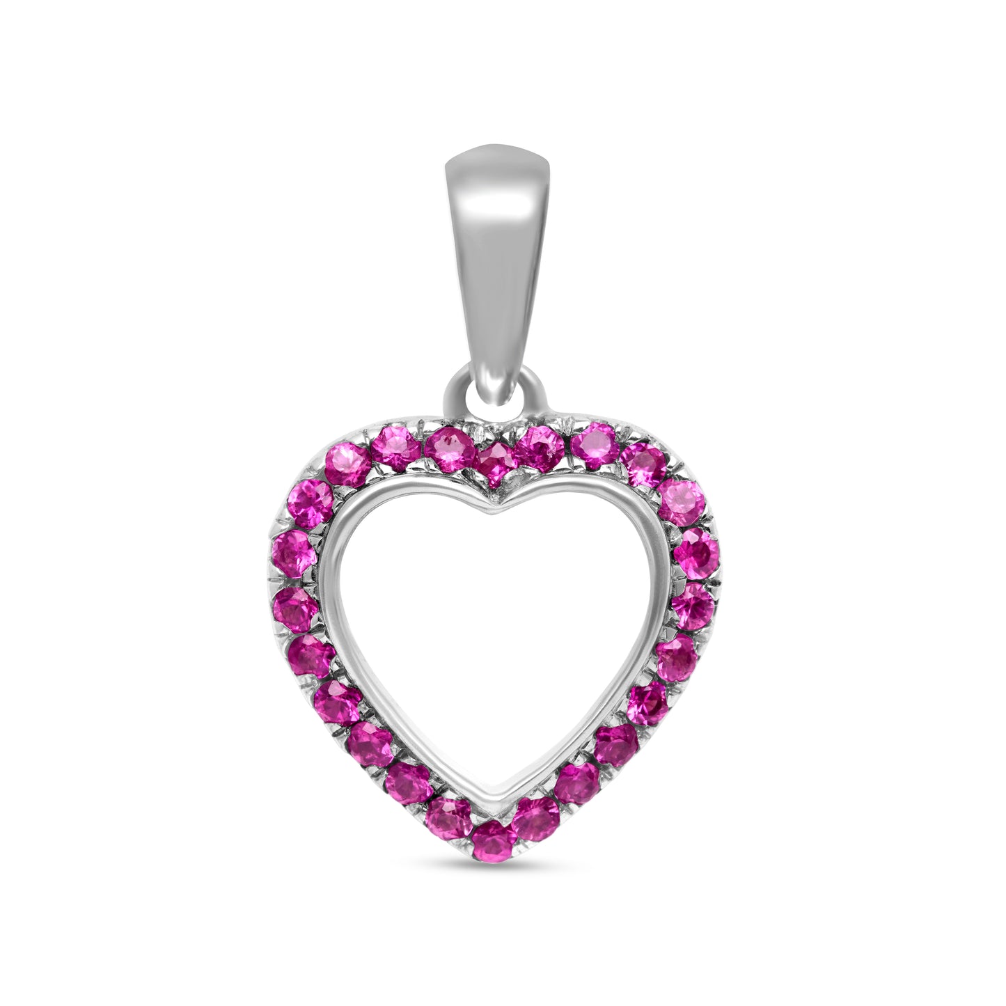 Amoura- Ruby heart pendant CMP- 141