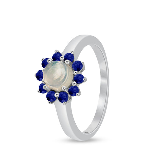 Opal sapphire ring CMR- 230