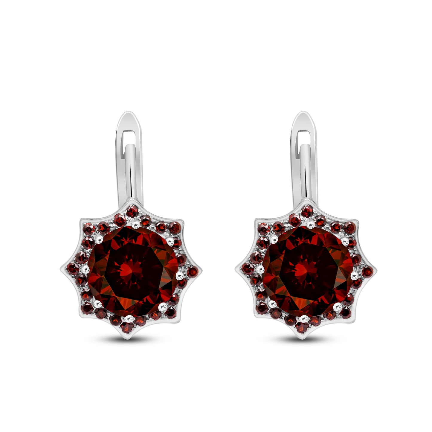 Garnet Set (ring,earring) - CMS-403