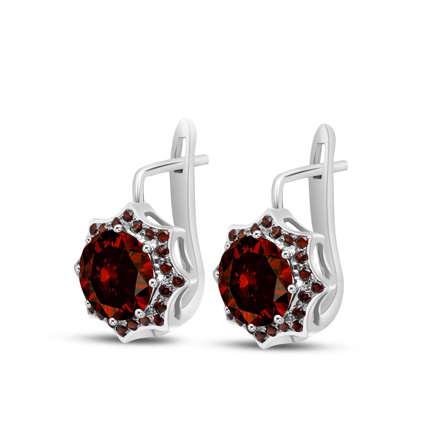 Garnet Set (ring,earring) - CMS-403