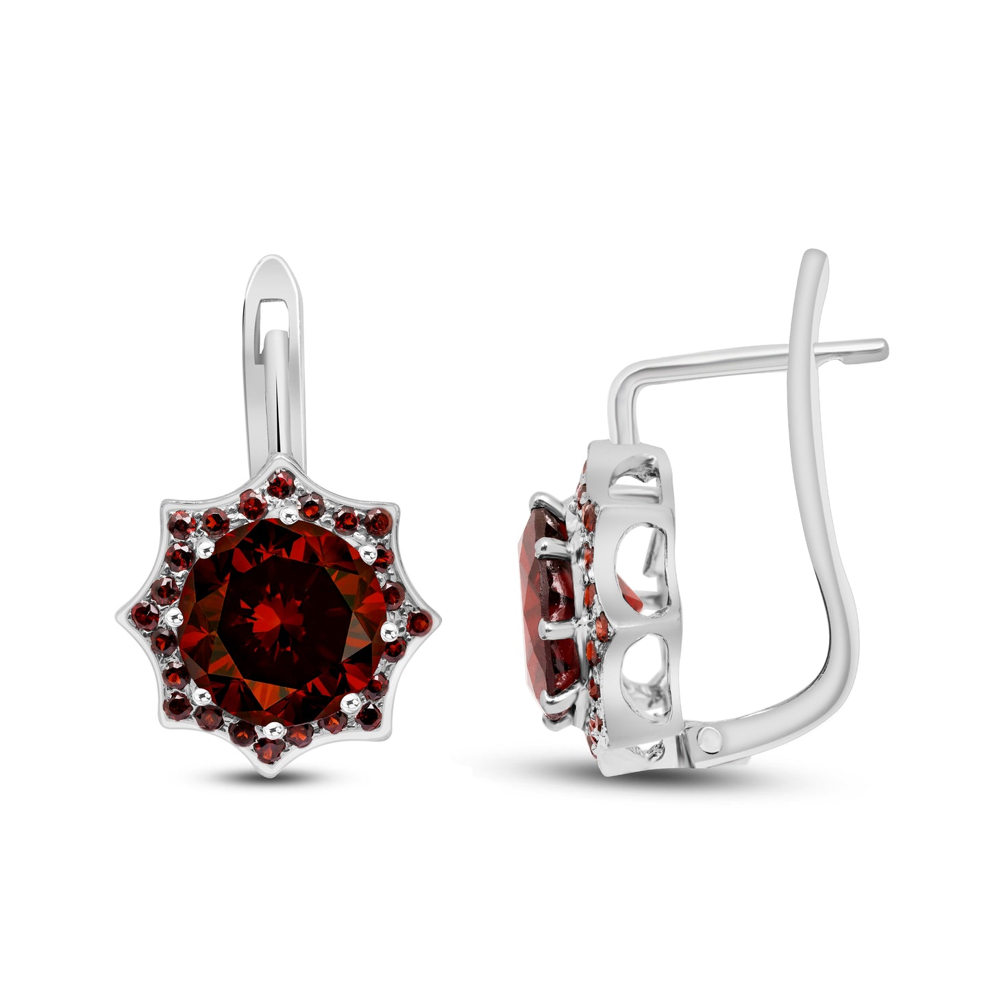 Garnet Set (ring,earring) - CMS-403