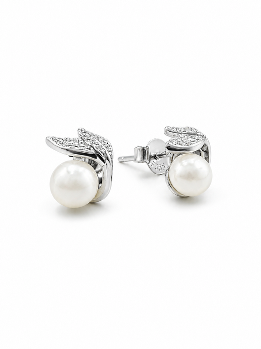Pearl Wing Studs